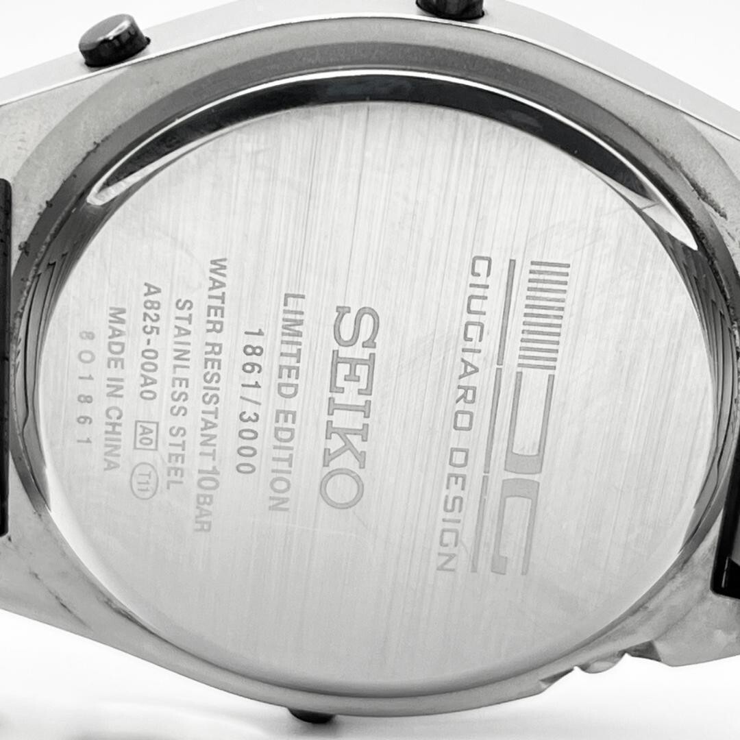 Seiko Giugiaro Design Digital Watch SBJG001 A825-00A0