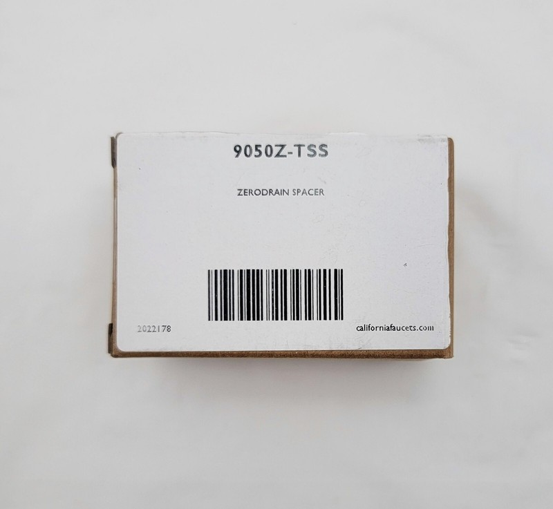 California Faucets ZeroDrain Lavatory Drain Spacer For Thin Sink 9050Z-TSS