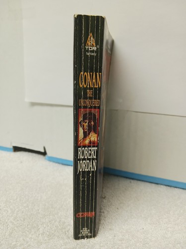 Conan the Unconquered Robert Jordan TOR Vintage Paperback 1983 1st Edition 8th P - Picture 3 of 17