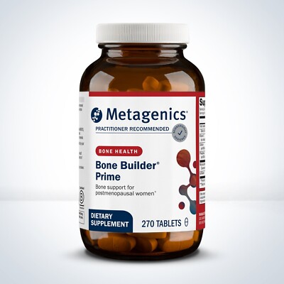 NEW! Metagenics Bone Builder  Prime Bone Health Support 270 TABLETS