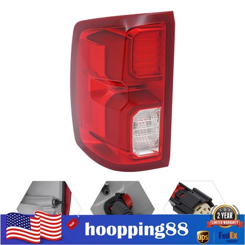 Left LED Tail Light For 2016 2017 2018 Chevy Silverado 1500 High Country Lamp