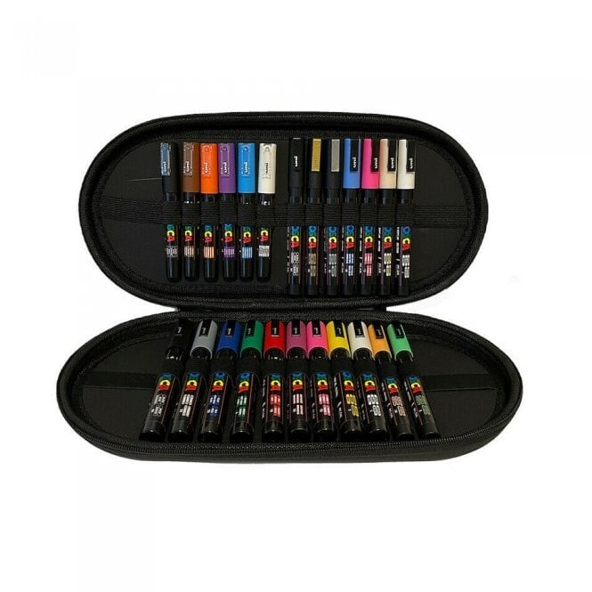 Faber-Castell Uni-ball 186830 POSCA Marker Set Of 20 With Instructions For 3 Graffiti Characters - View #10