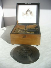 Kalliope Polyphon Symphonion Symphonium carillon music box 12 dischi