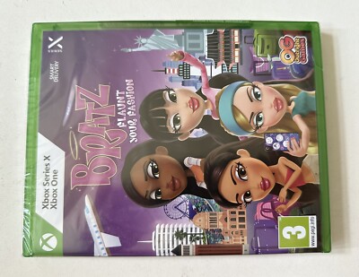 Bratz: Flaunt Your Fashion Microsoft Xbox One / Series X Brandneu Sealed PAL