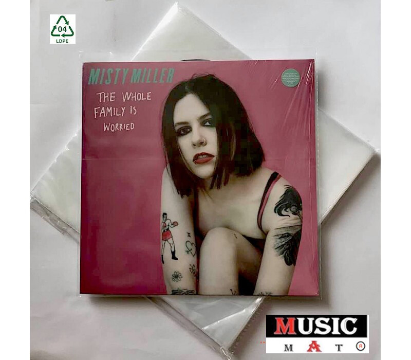 McDAISON - 100 BUSTE Esterne Per LP Dischi 33 Giri Vinile 12" Polietilene 80my - Foto 12