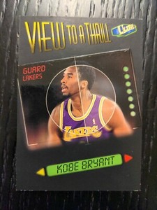KOBE BRYANT 1997-98 FLEER ULTRA: VIEW TO A THRILL #3.. LAKERS..INSERT