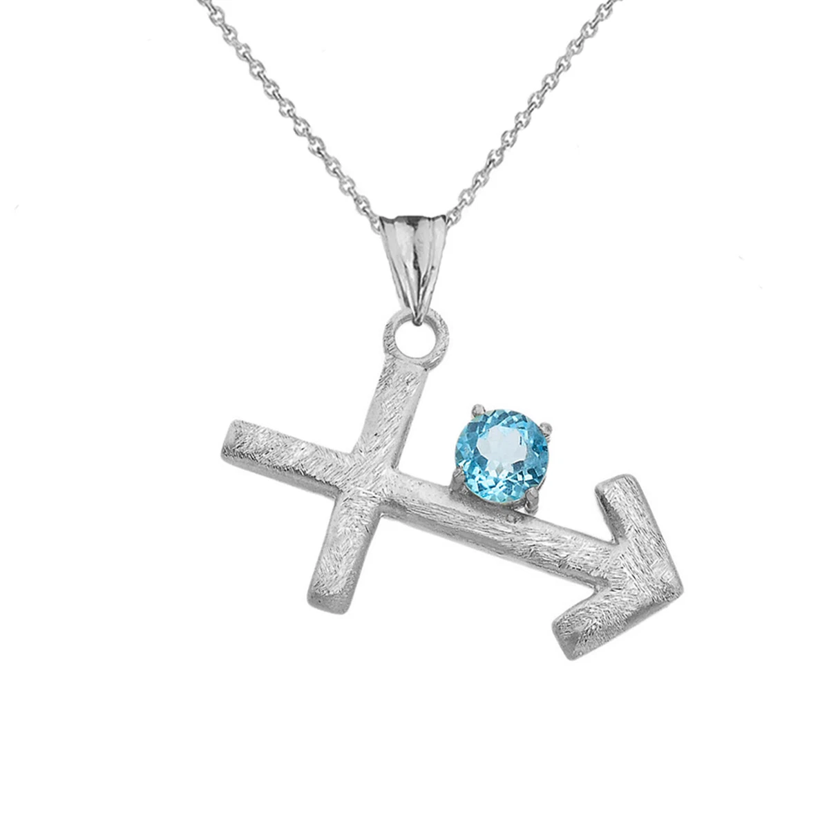 December birthstone sale gold necklace