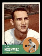 1963 Topps Baseball #152 Ron Nischwitz EX *e2