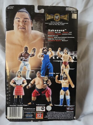 WWE Classic Superstars Yokozuna w/ Belt Included Collector Series