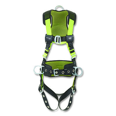 Honeywell Miller H500 Construction Comfort Harness XXL QC Buckles D-Rings