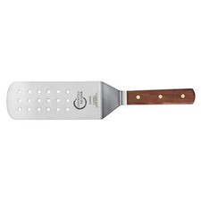 Mercer Culinary Praxis® High Carbon Stainless Steel 8"x3" Perforated Turner