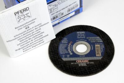 Horse EHT 125-2,0 CERAMIC SGP STEEL 25x Cutting Disc 125x2,0 mm for Steel