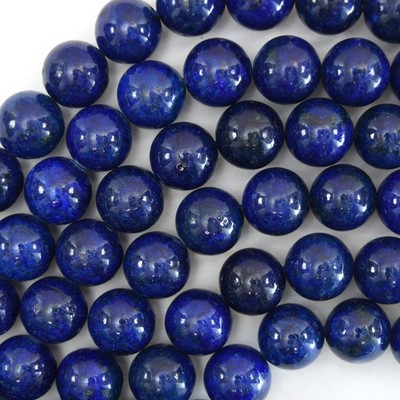 Blue Lapis Lazuli Round Beads 15'' Strand 2mm 3mm 4mm 6mm 8mm 10mm 12mm 14mm