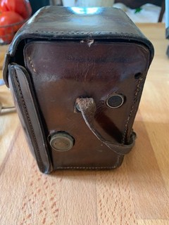 Vintage Rolleiflex Old Standard camera & Leather Case