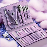 16pcs Premium Stainless Steel Manicure And Pedicure Set