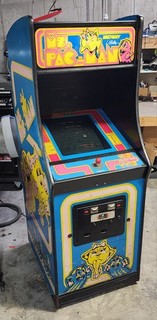 1981 Bally Midway Ms. Pac Man Arcade Game Machine with Speed Up Roms / Kit