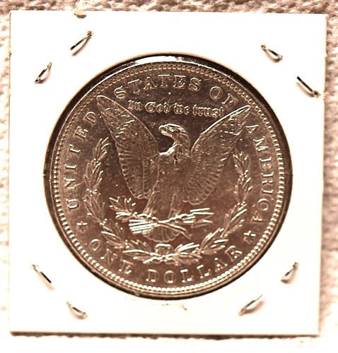 1887 MORGAN SILVER DOLLAR AUTHENTIC HI GRADE U.S. MINT COIN - Picture 2 of 2