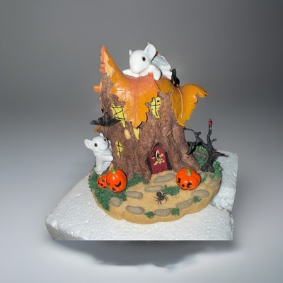 CHARMING TAILS Halloween The Haunted House - Magic Lights & Sounds - Box!