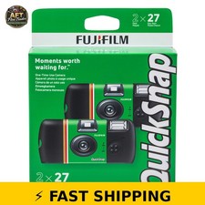 Fujifilm QuickSnap Flash 400 One-Time-Use Camera - 2 Pack