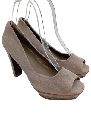 APART Peeptoe Pumps Damen Pumps Gr. DE 37 wollweiß klassischer Stil