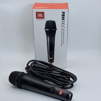 JBL PBM100 Wired Microphone (Open Box) Box Damage
