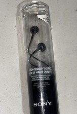 SONY - HIGH QUALITY, LESS SOUND LEAKAGE STRUCTURE, STEREO HEADPHONES BLACK
