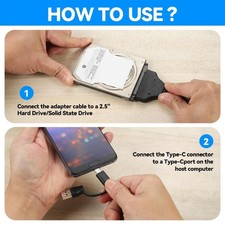 Transportable Satas To USB version Link For two point five Foot Solid Mechanical