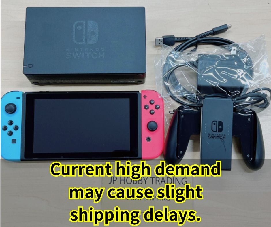 Nintendo Switch Console HAC-001 w/ Joy Con + Dock + AC +HDMI [Ship From US]