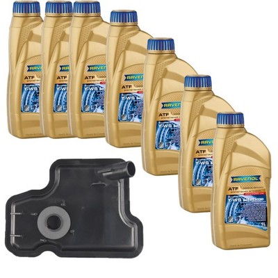 7 L RAVENOL ATF T-WS Getriebeöl Getriebeölfilter für Opel Insignia B