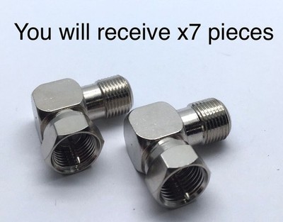Clipsal 3105FF-FMRA F Male to Female Right Angle Adaptor  x7