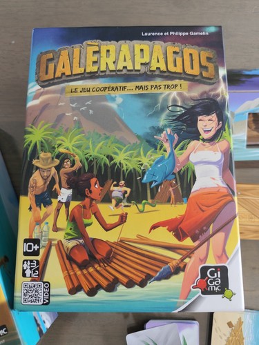 Jeu De Société Galerapagos FR Gigamic Complet Très Bon État  - Photo 1/8