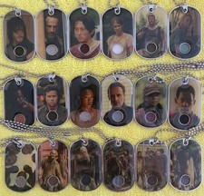 AMC The Walking Dead - Season 5 - COMPLETE SET - Costume Relic Dog Tags (C1-C18)