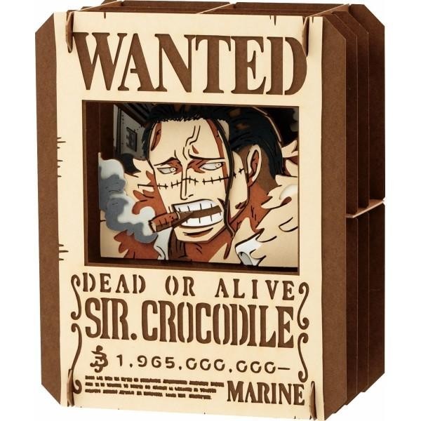 Paper Theater One Piece Crocodile PT-392 papercraft kit Japan New