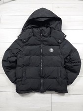 TRAPSTAR mens black puffer jacket Size M