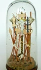 Monastery Folk Art Crucifix Cross Jesus Approx. 1840 B-447