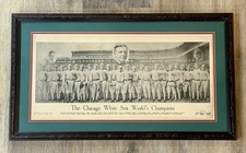 ORIGINAL 1917 White Sox World Series Panoramic Supplement -SHOELESS JOE JACKSON