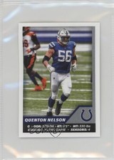2021 Panini NFL Sticker & Card Collection Stickers European Quenton Nelson wq8