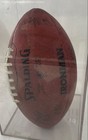 Spalding Arena Football In Acrylic Case W/ Signatures * Case Scratched * — photo 2