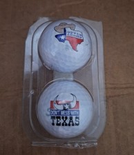 Dont Mess With Texas Texas State W Cowboy Hat Golf Ball Set Of 2