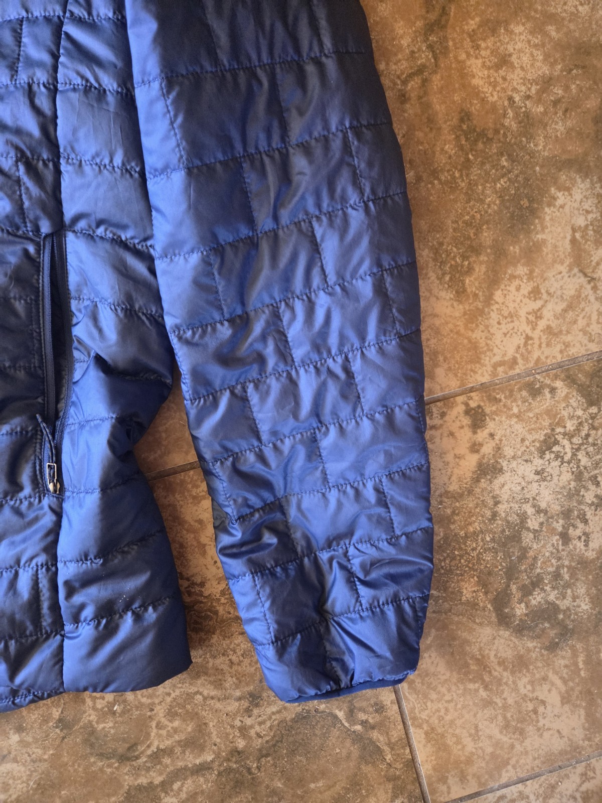 New Patagonia Mens Extra Large XL Clement Blue Nano Puff Quilted Jacket Coat thumbnail 6