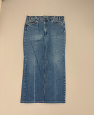 Vintage 90s Levi's 517 Orange Tab Boot Cut Jeans Mens USA Made Size 33x29