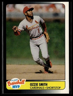 1990 Fleer Baseball MVPs #36 Ozzie Smith