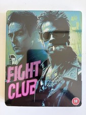 Fight Club Steelbook Blu-Ray Zavvi Exclusive new sealed Region Free