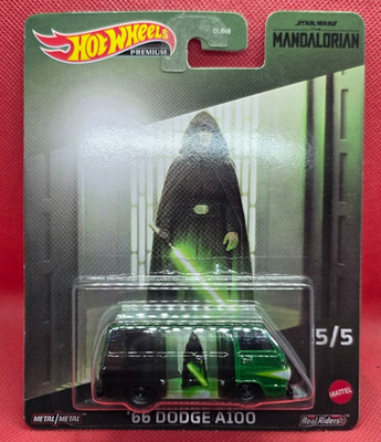 Hot Wheels Premium Star Wars Mandalorian Luke '66 Dodge A100 5/5 B3G1 Free!