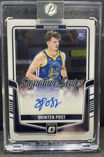 2024-25 Panini Donruss Optic Signature Series , Quinten Post #SS-POT (AU, RC)Pre