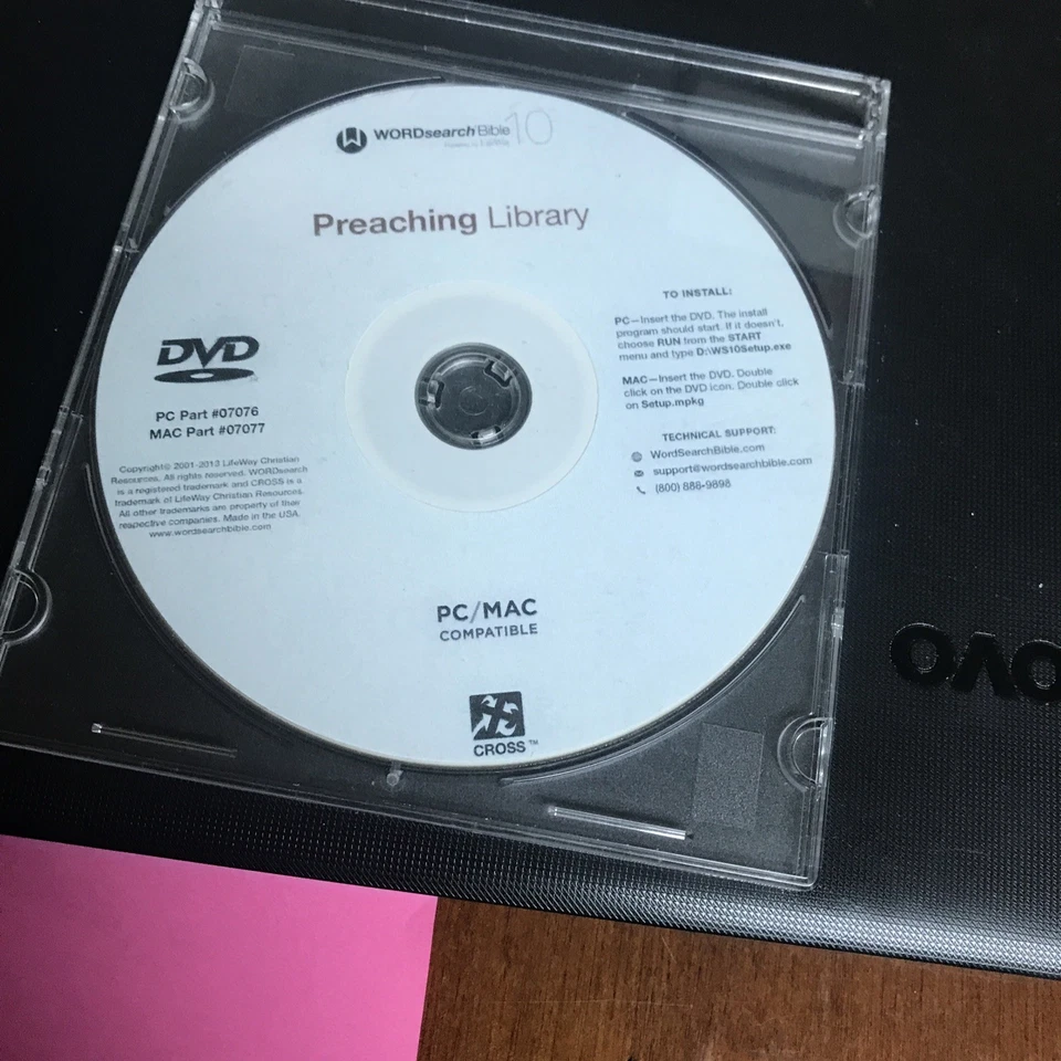 Wordsearch Bible software 10 Preaching Library DVD - Rom - Image 2 of 2