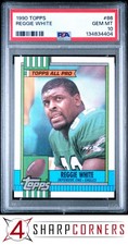 1990 TOPPS #86 REGGIE WHITE EAGLES HOF PSA 10