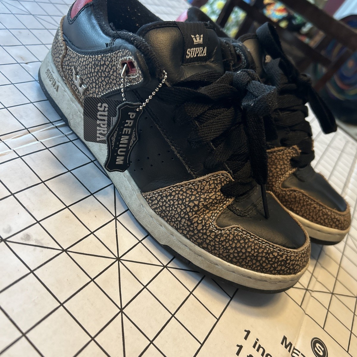 Men's Supra Raider Low Pro Elephant/black Size 9.5 | eBay