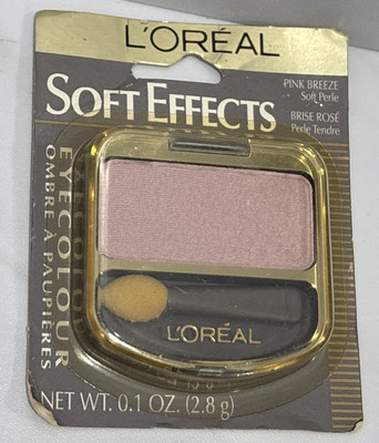 L'oreal Soft Effects Eye Color Shadow - Pink Breeze Soft Perle - HTF Shade