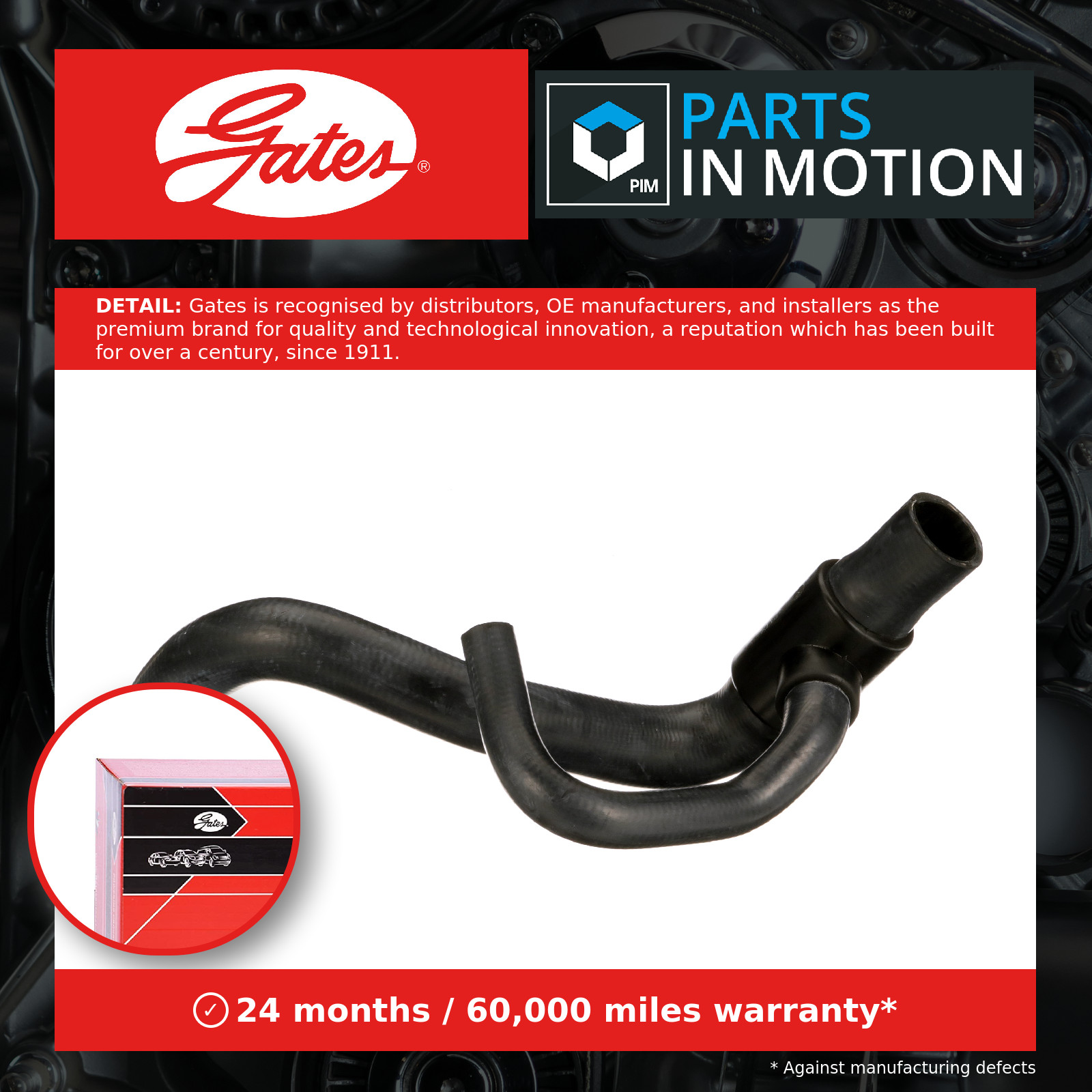 Fits GATES 05-2651 CURVED HOSE 05-2651 ⭐UK Stock⭐ - Image 10